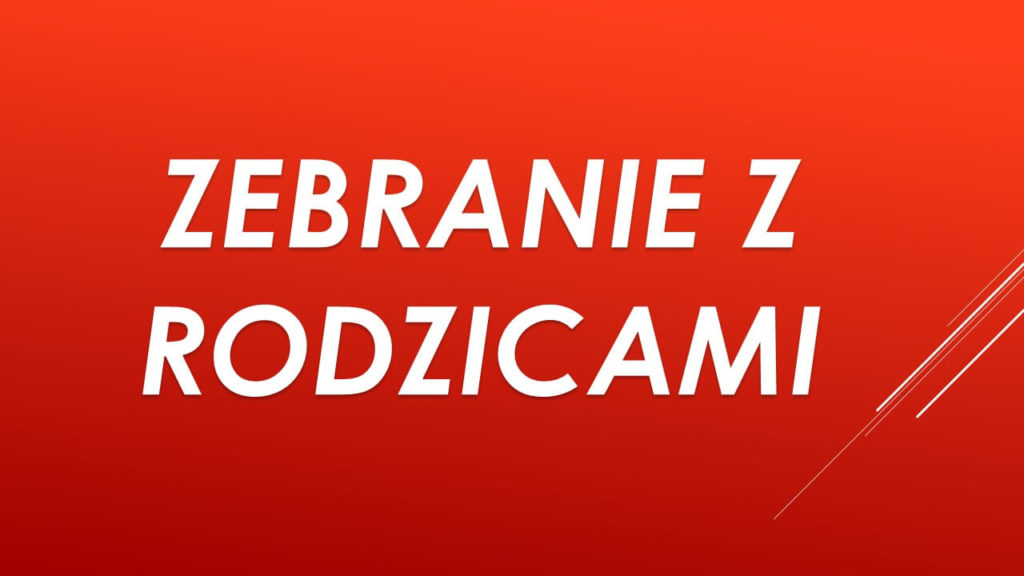Zebranie z rodzicami